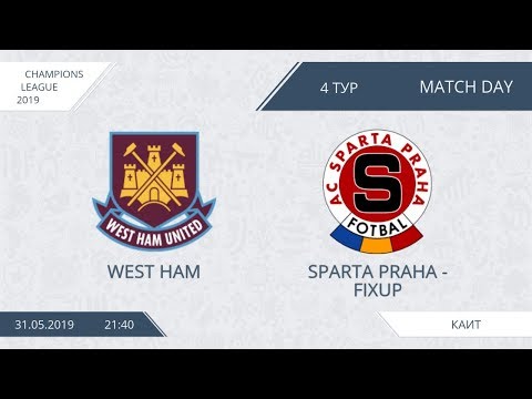 AFL19. Champions League. Day 4. West Ham - Sparta Praha-Fixup