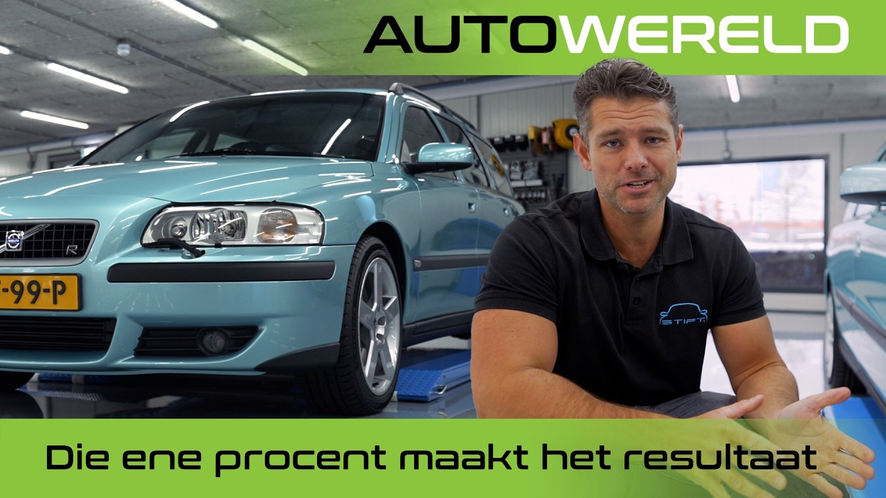 Hoe een 300 pk sterke Volvo V70 R als nieuw werd! | Stipt Polish Point