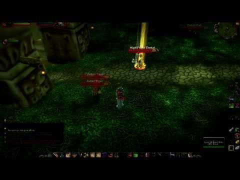 Solo ZG Tiger Boss as a Rogue