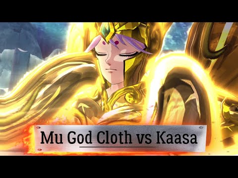 Saint Seiya: Soldiers Soul - Mu (God Cloth) vs Kaasa (3 Round)