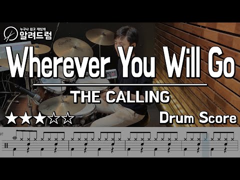 Wherever You Will Go - The Calling DRUM COVER