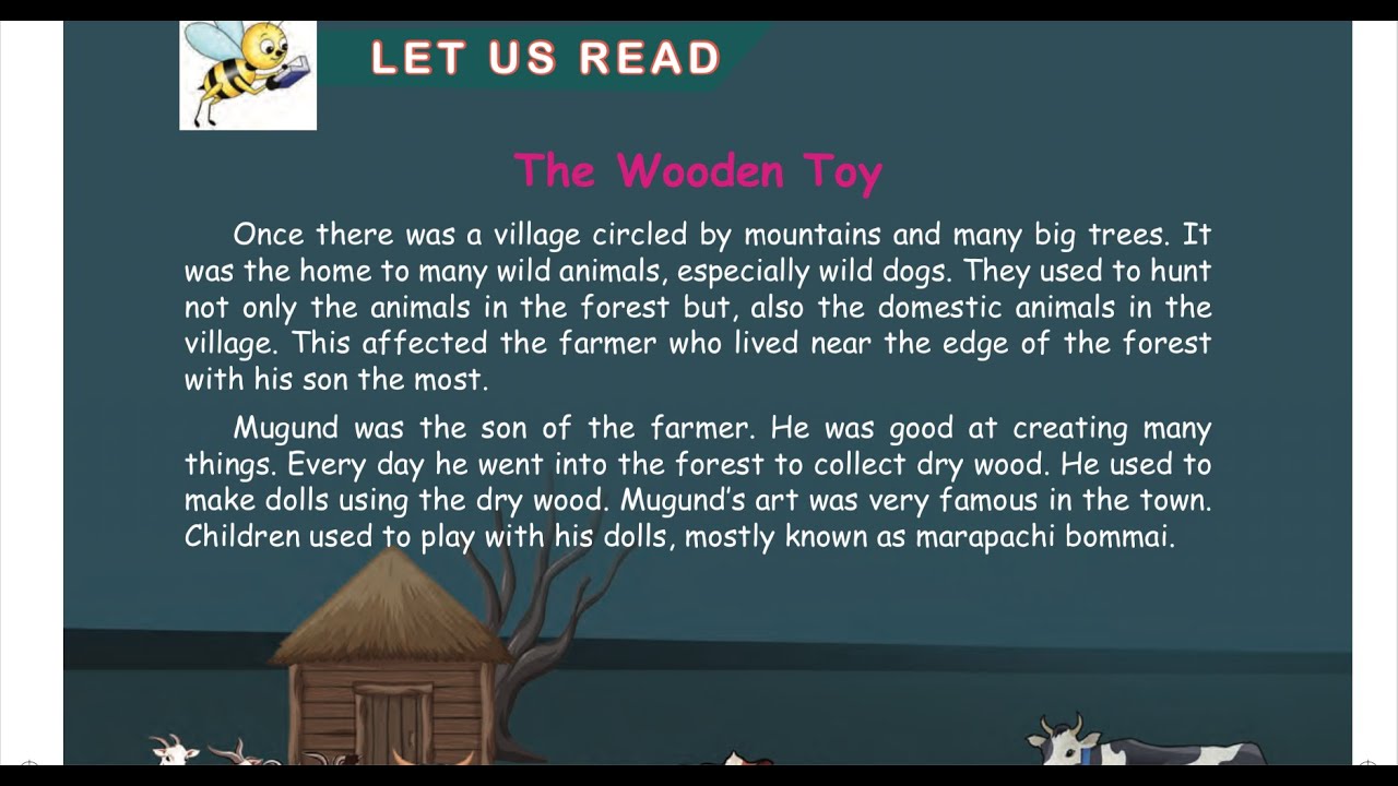 4 TH ENGLISH - TERM 3 - UNIT 2 - THE WOODEN TOY