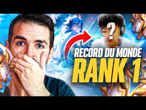 Le Nouveau N°1 MONDIAL qui a le WORLD RECORD D'ELO (MAIN EZREAL DU SUPER SERVEUR)