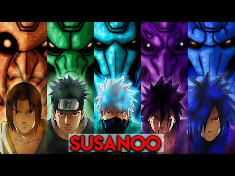 Alle Formen der Susano'o in Naruto Erklärt