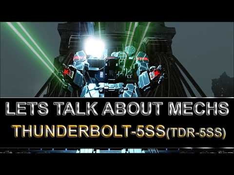Lets talk about mechs: Thunderbolt-5SS(TDR-5SS) ft. Baradul | Mechwarrior Online gameplay & tips