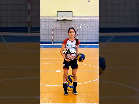 ⚽ Elle attrape 10 ballons de football