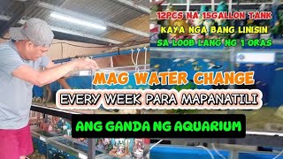 BAKIT KAILANGAN MAG WATER CHANGE EVERYWEEK