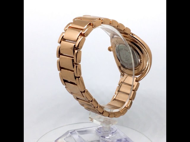 Vídeo relacionado con SHENGKE Reloj de Mujer Cielo Estrellado con Cristal de Corte de Diamantes Brillantes y Correa de Malla de Acero Inoxidable Relojes Elegantes para Mujer(Flower-Mesh Band-Black)