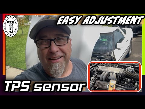 How to:  Adjusting TPS sensor | C4 Corvette | TPS Sensor adjustment explained
