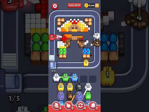 Pixel Flow Tahap 2674 Walkthrough