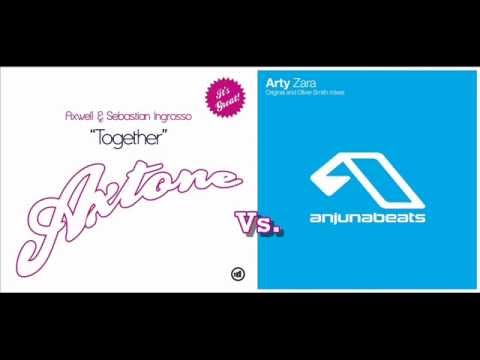 Arty vs. Axwell & Sebastian Ingrosso - Together in Zara (Dj Sunset Mashup)