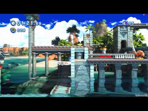 Sonic Generations PS3 - [Part 10 ~ Seaside Hill ~ Act 01 / 02]