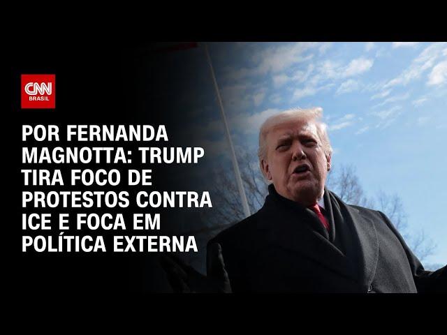 Análise: Trump tira atenção de protestos contra ICE e foca em legado em política externa | CNN 360°