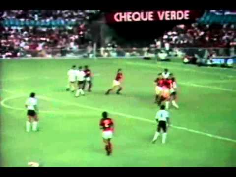 Gol em uma bela jogada da equipa contra o Corinthians em 1983