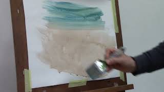 Elementare Malerei - Bildspannung - "Gross-mittel-klein in FlächenGRÖSSEN 1" (Level 1-3)