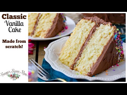 Classic Vanilla Cake Recipe