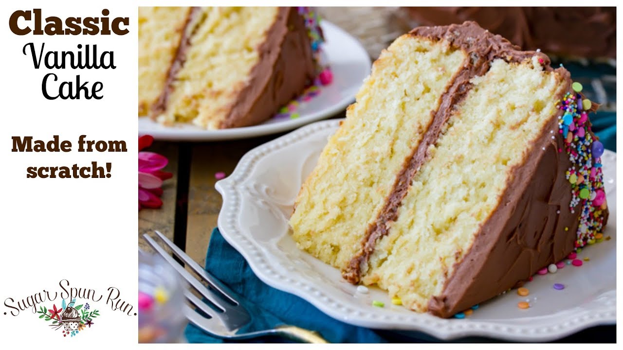 Classic Vanilla Cake Recipe