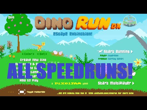Dino Run DX - All Speedruns