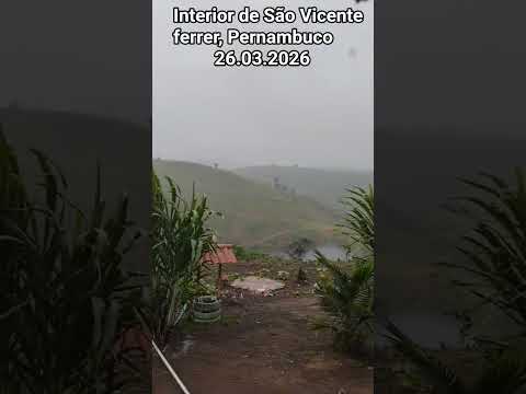 🇧🇷 Interior de São Vicente ferrer, Pernambuco, 26.03.2026 #chuvas #plantas #sitio #vidanaroça