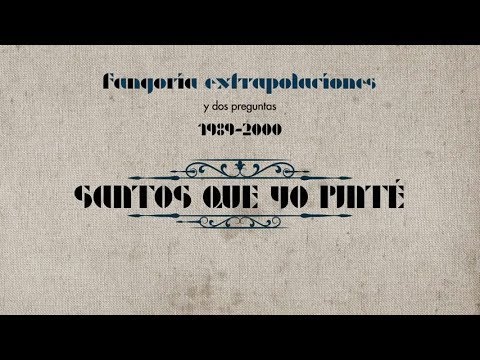 Videoclip de Santos que yo te pinte — Fangoria