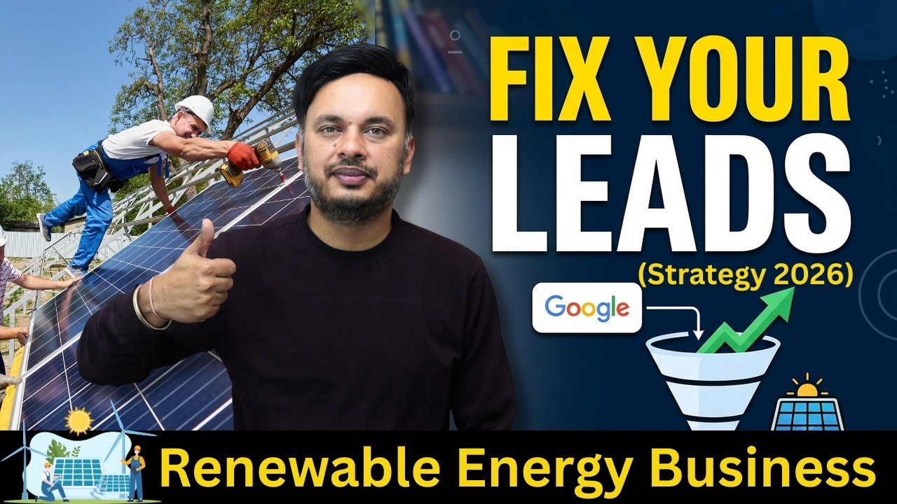 How to Grow a Renewable Energy Business? | Lead Generation Strategy 2026