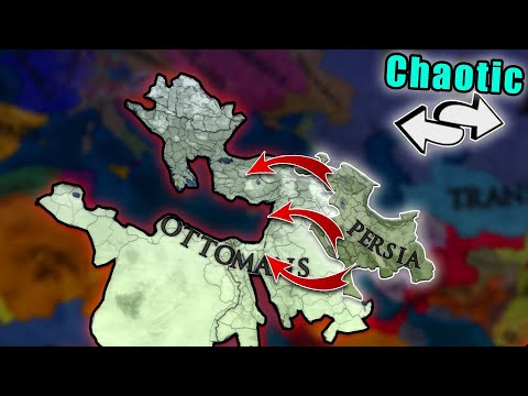 Can ULTRA TALL Persia defeat 1MILLION Ottoman armies in EU4 Chaotic Succession?