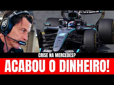Sem Dinheiro! O colapso das atualizações da Mercedes na F1