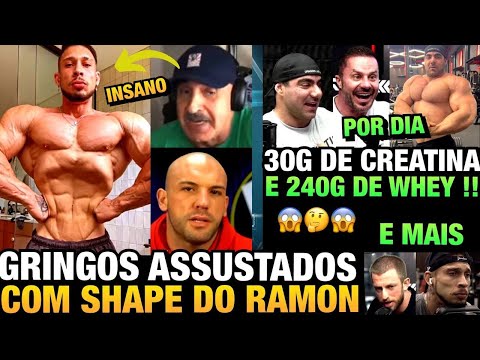 GRINGOS EXALTAM RAMON: ELE VENCERIA CBUM COM ESSE SHAPE - BRANDÃO ASSUSTOU TODO MUNDO