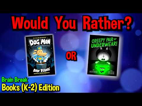 Would You Rather? Workout! (Books K-2) - Family Fitness Activity - Brain Break - This or That