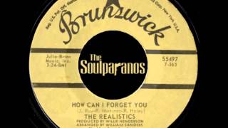 MODERN SOUL 45t - The Realistics - How Can I Forget You - 1973 Brunswick