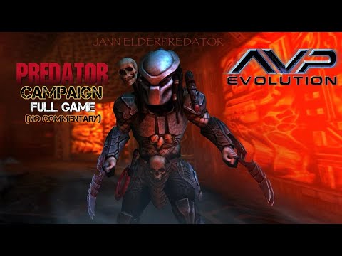 AVP: Evolution (2013) Predator Campaign Full Game Playthrough (No Commentary)