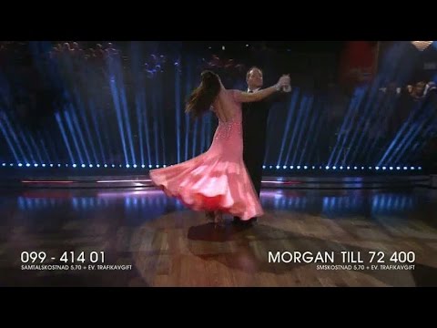 Morgan Alling och Helena Fransson - quickstep - Let’s Dance (TV4)