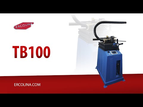 Cintreuse de tube hydraulique ERCOLINA - Topbender Série TB - Rayons courts et cintrage sans mandrin_3