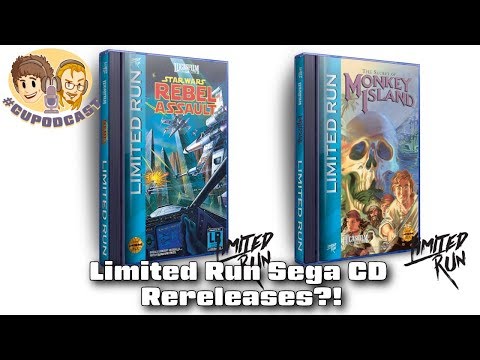 Limited Run Sega CD Game Rereleases - Rebel Assault and Monkey Island