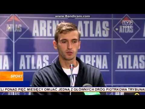 ŁKS Łódź - Omega Kleszczów 2-1 skrót meczu