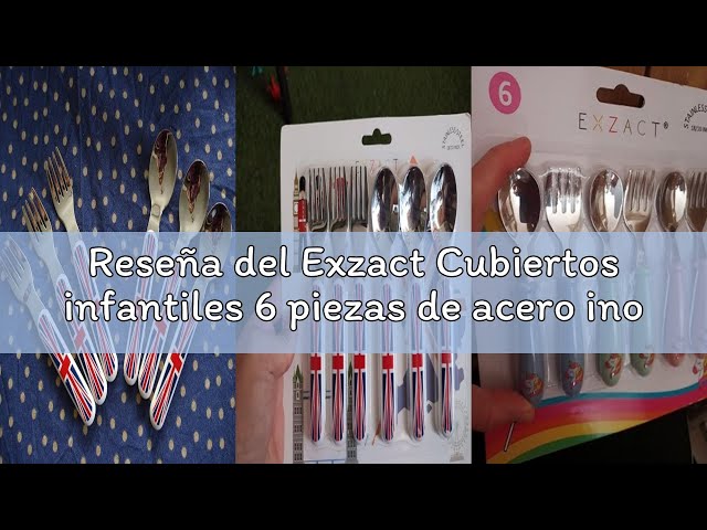 Vídeo relacionado con 9 Cubiertos Infantiles,Cubiertos Acero Inoxidable,Cubiertos de Dinosaurios Para Niños,3 Forchetta, 3 Cucchiai, 3 Coltelli Seghettati para Niños Hogar y la Escuela