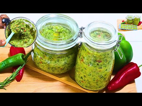 How To Make The Best Green Seasoning Step by Step~The Ultimate Caribbean Marinade