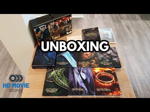 Middle Earth 6-Film (31-Disc) Ultimate Collector's Edition (4K Ultra HD Unboxing)