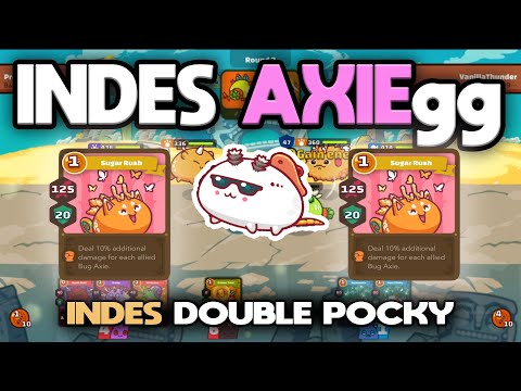 Top 1 rank Indes Pocky build - Axie infinity