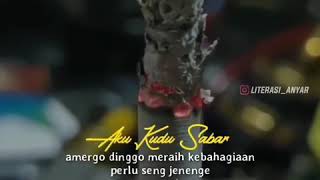 Download lagu Story WA-AKU KUDU SABAR mp3