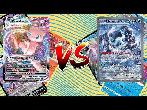 DESTROYING CHIEN-PAO EX WITH MEW VMAX PTCGL POKEMON LIVE