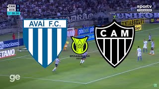 avaí x atlético-mg gameplay