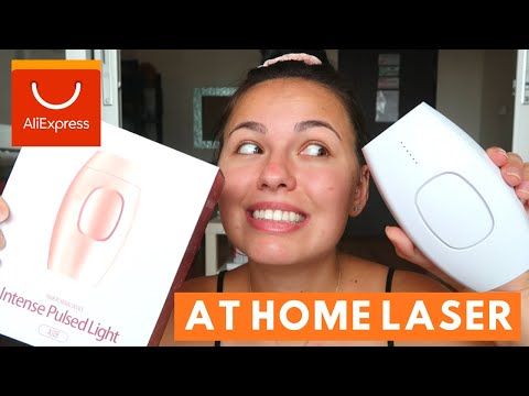 IPL Laser Unboxing + First Impressions! Intense Pulsed...