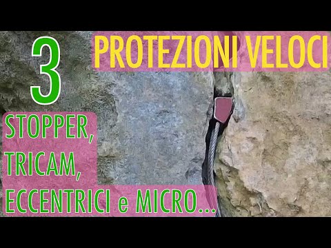 Quick Protection: Nuts, tricams, eccentrics, and micros. #focusclimbing 17
