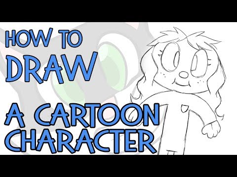 How To Draw a Cartoon Character - Draw Cartoons