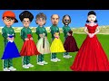 Scary Teacher 3D Vs Squid Game Princess Dress And Error Dressing Room 5 Times Challenge