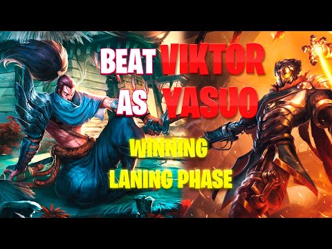 Yasuo VS Viktor | How to beat Yasuo as Viktor | Tips And Counters for Laning Phase