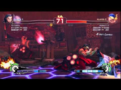 TS Sabin (Rose) vs Hideo117 (Yun) XBL Ranked Match