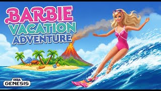Barbie: Vacation Adventure - Sega Genesis / Sega Mega Drive (Gameplay)