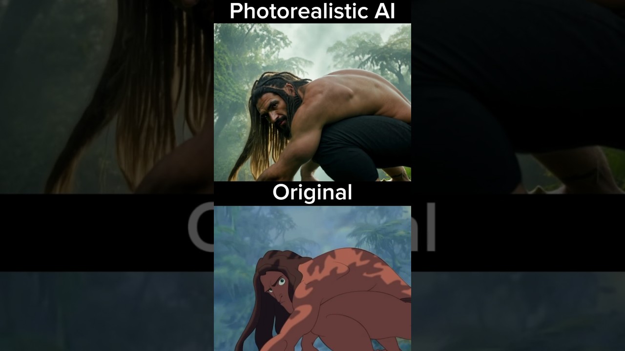 Tarzan x A.I. #ai #runway #tarzan